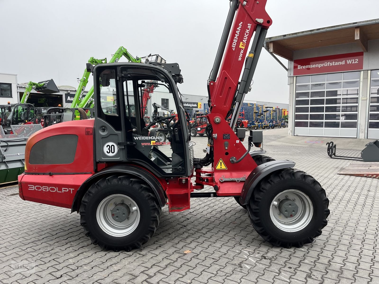 Hoflader a típus Weidemann  3080LPT ca. 5,0m Hubhöhe / Hochdruckfahrantrieb, Gebrauchtmaschine ekkor: Burgkirchen (Kép 5)