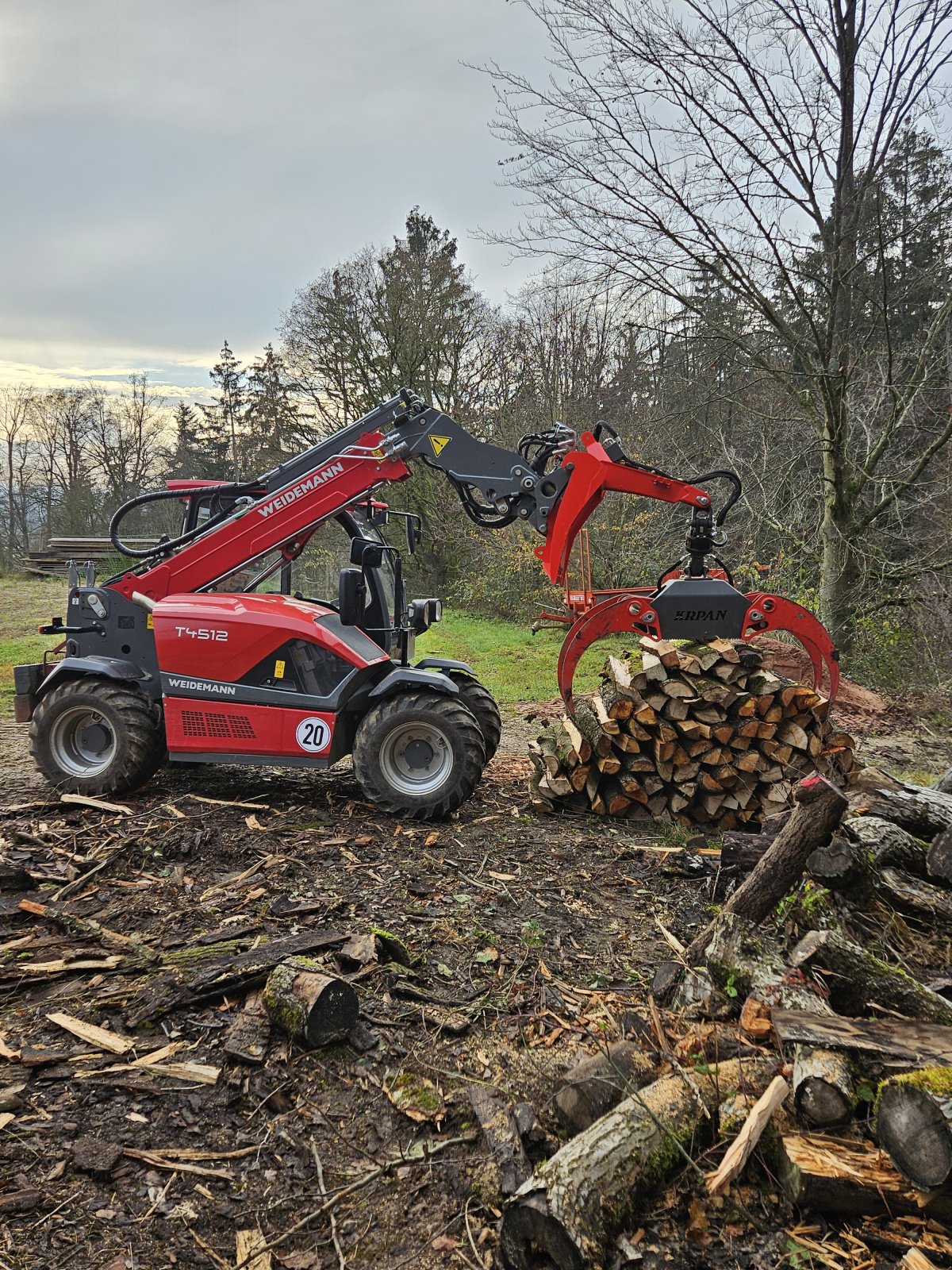 Hoflader van het type Weidemann  4512, Gebrauchtmaschine in Leinburg (Foto 11)