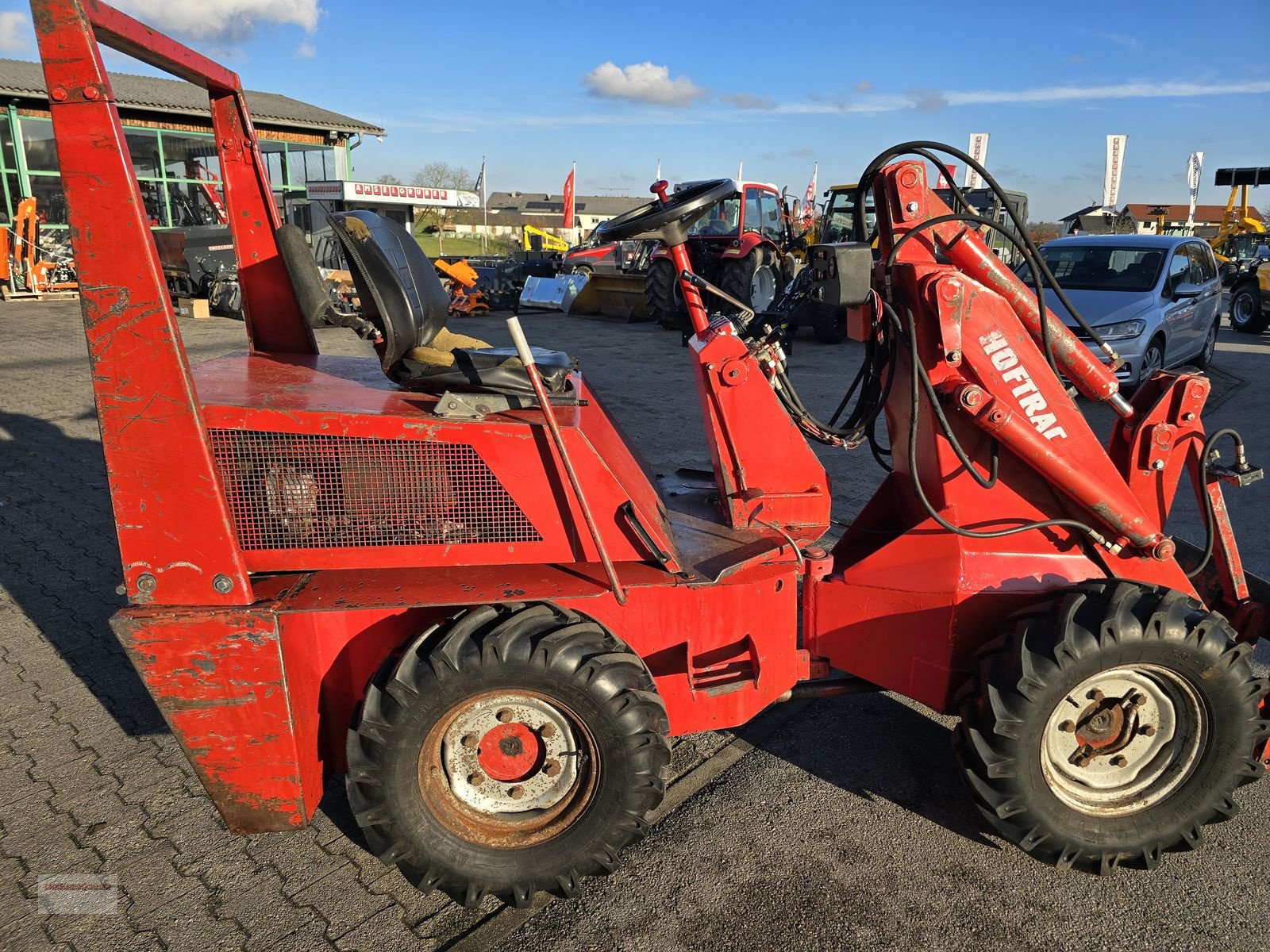 Hoflader tipa Weidemann  916 D/M TOP mit Schnellgang + 28 PS Motor uvm, Gebrauchtmaschine u Tarsdorf (Slika 22)