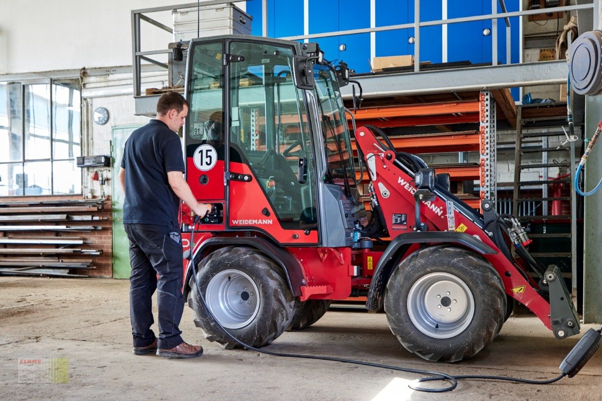 Hoflader del tipo Weidemann  Hoflader 1190 E, Neumaschine In Reinheim (Immagine 1)