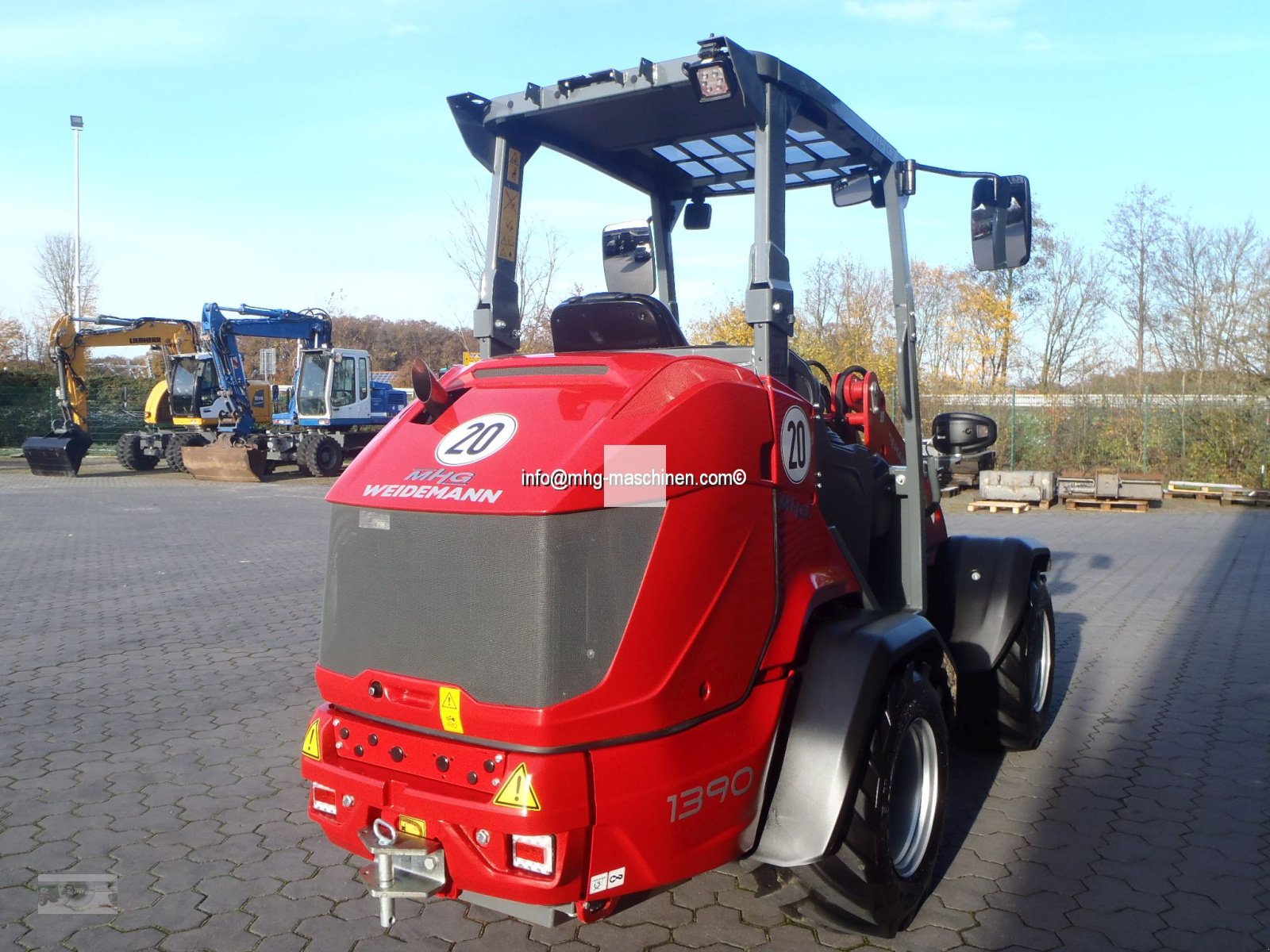 Hoflader of the type Weidemann  Hoftrac 1390 nur 112 h, Gebrauchtmaschine in Gescher (Picture 5)