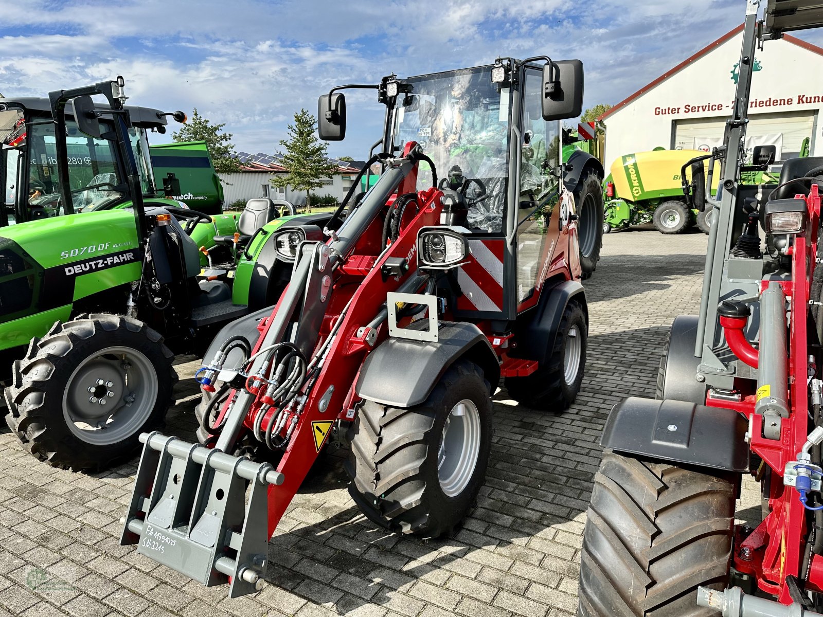 Hoflader of the type Weidemann  Hoftrac 1390, Neumaschine in Karstädt (Picture 3)