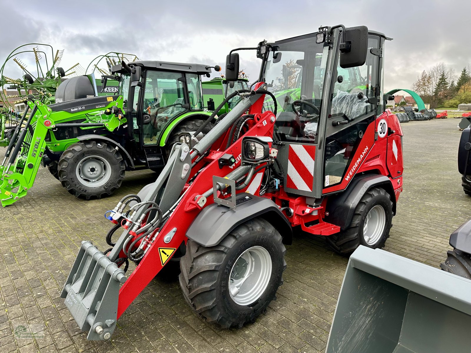 Hoflader tip Weidemann  Hoftrac 1390, Neumaschine in Karstädt (Poză 1)