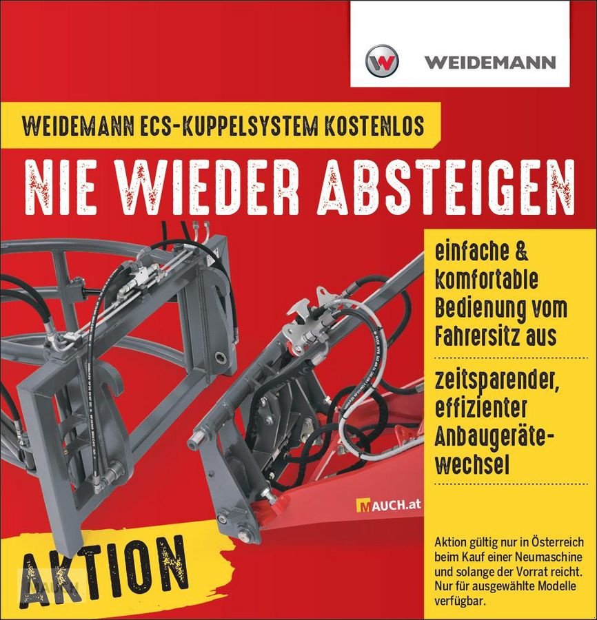 Hoflader от тип Weidemann  Hydraulikquick / Easycoupler System, Neumaschine в Burgkirchen (Снимка 1)