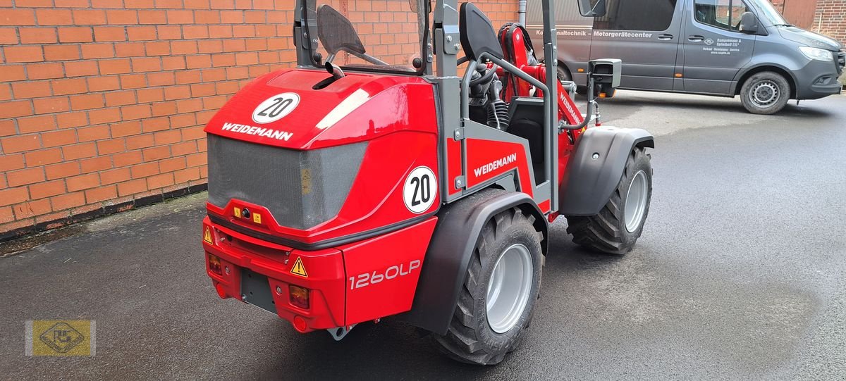 Hoflader Türe ait Weidemann  Weidmann 1260 LP, Neumaschine içinde Beelen (resim 3)