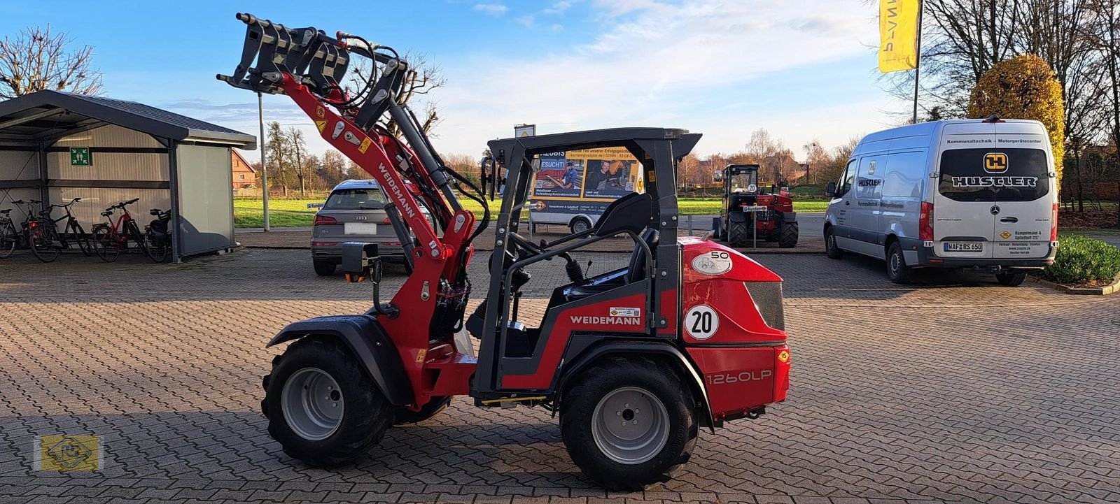 Hoflader van het type Weidemann  Weidmann 1260 LP, Neumaschine in Beelen (Foto 5)