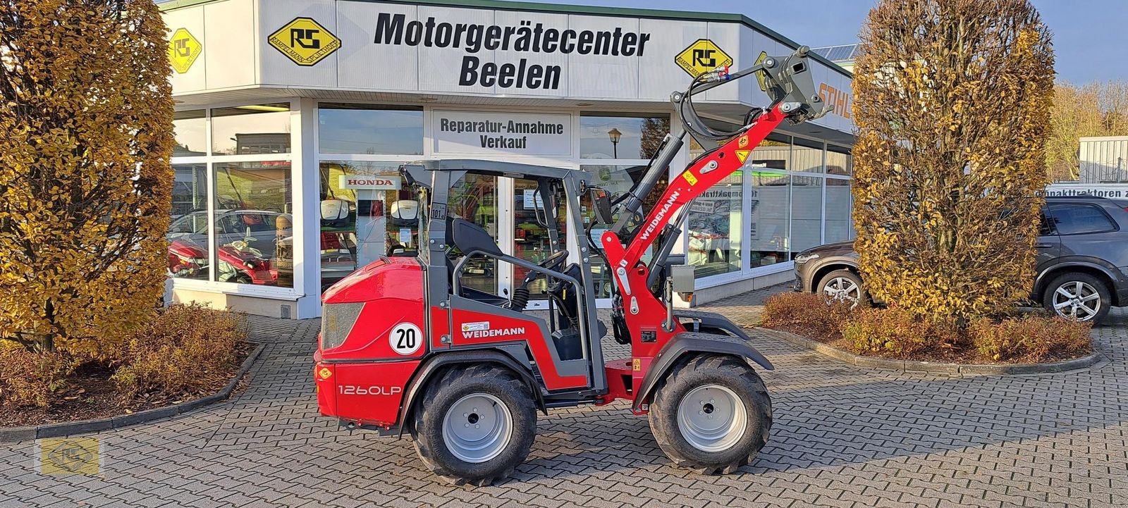 Hoflader tip Weidemann  Weidmann 1260 LP, Neumaschine in Beelen (Poză 1)