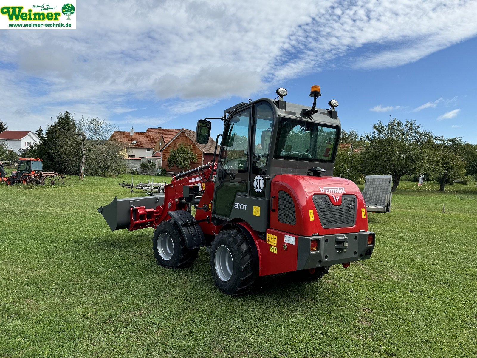 Hoflader des Typs WEMATIK 810T, Neumaschine in Lollar, Ruttershausen (Bild 4)