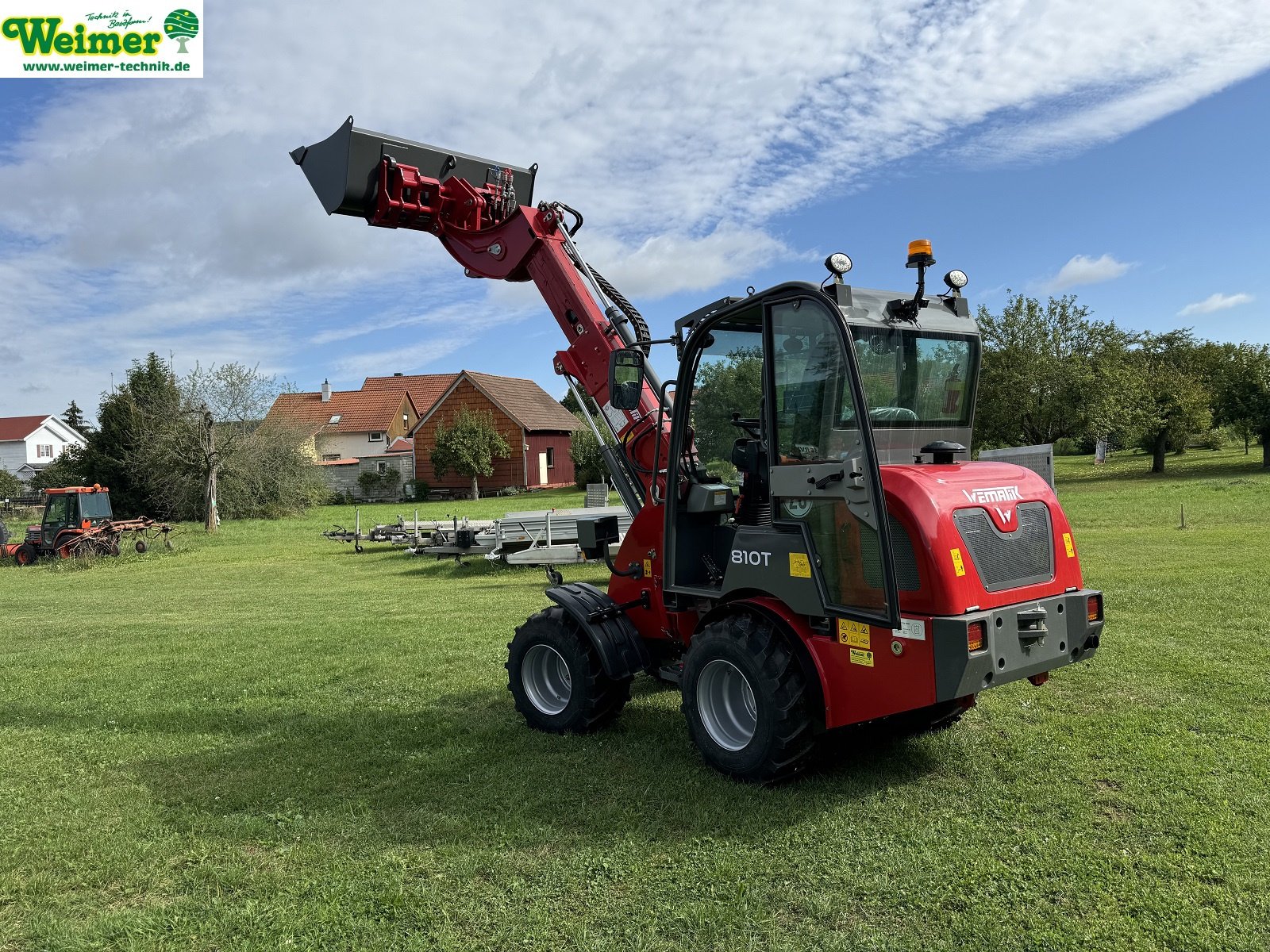 Hoflader des Typs WEMATIK 810T, Neumaschine in Lollar, Ruttershausen (Bild 7)