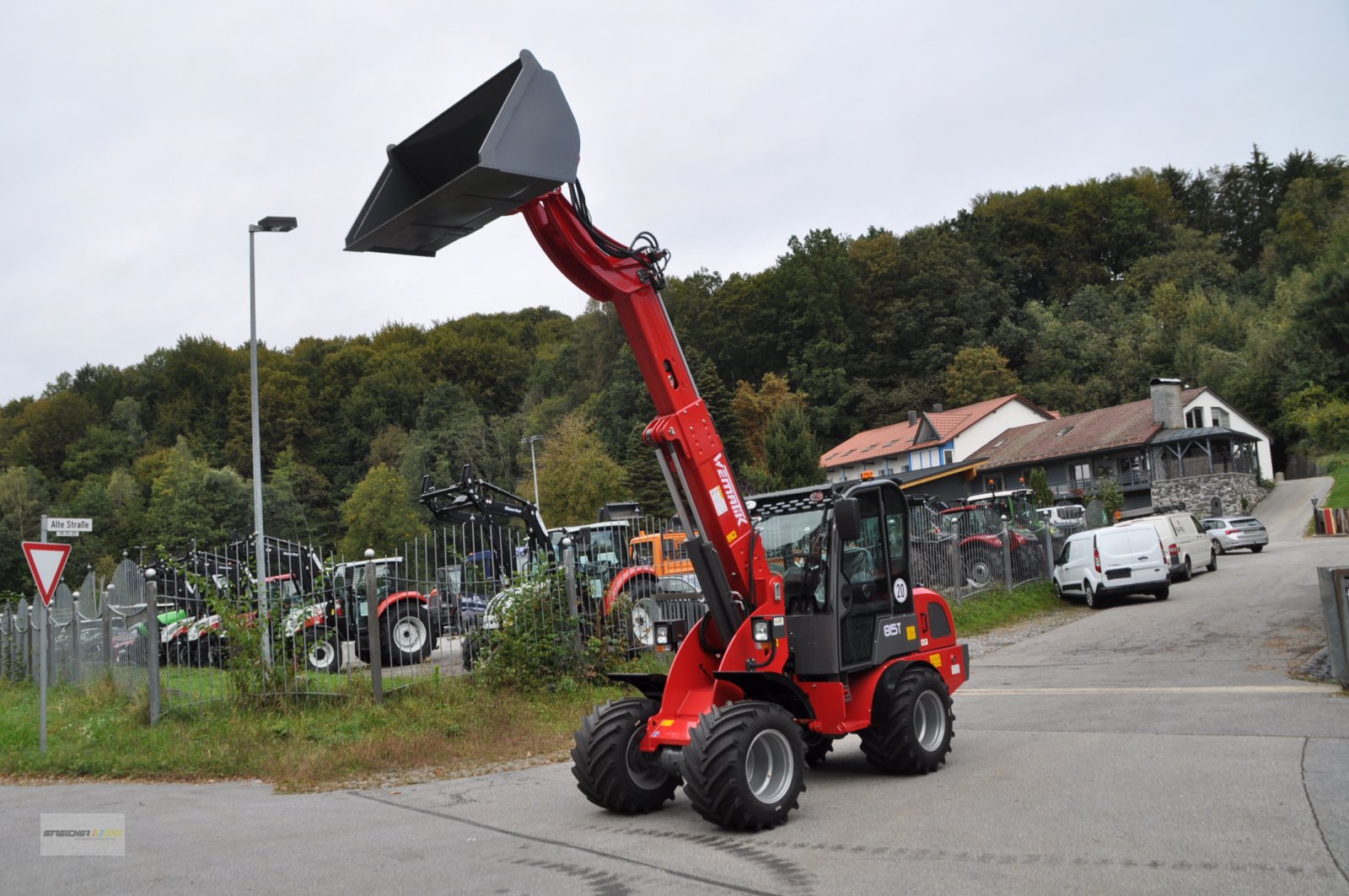 Hoflader van het type WEMATIK 815T, Neumaschine in Lalling (Foto 2)