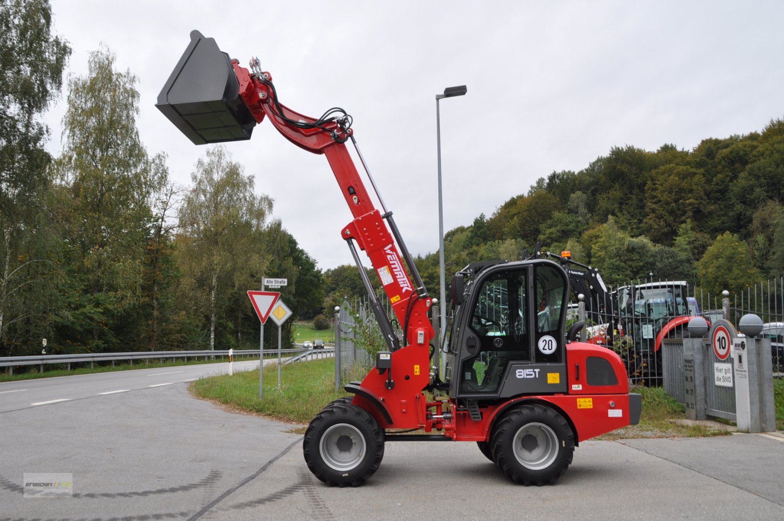 Hoflader van het type WEMATIK 815T, Neumaschine in Lalling (Foto 4)