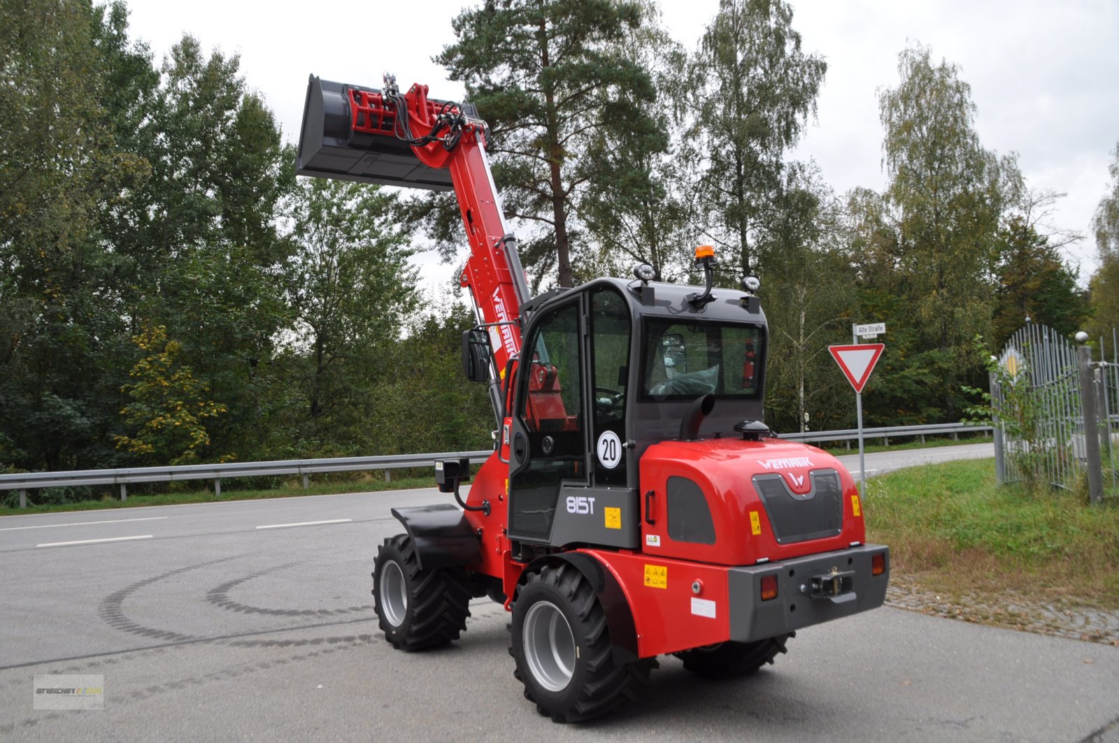 Hoflader van het type WEMATIK 815T, Neumaschine in Lalling (Foto 7)