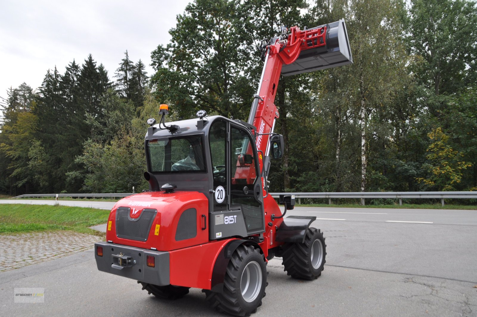 Hoflader van het type WEMATIK 815T, Neumaschine in Lalling (Foto 8)