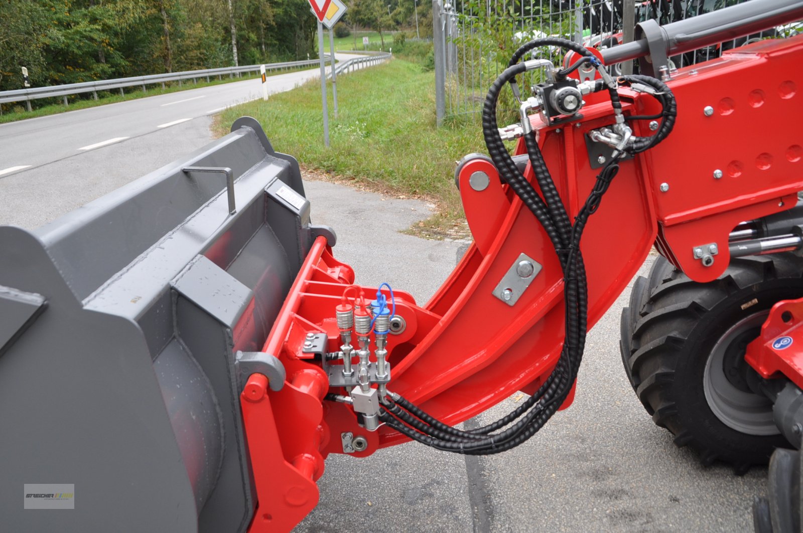 Hoflader van het type WEMATIK 815T, Neumaschine in Lalling (Foto 18)