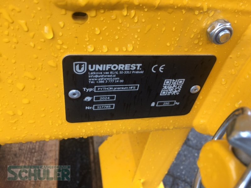 Holzbündelgerät типа Uniforest Python Premium HFS, Neumaschine в St. Märgen (Фотография 8)