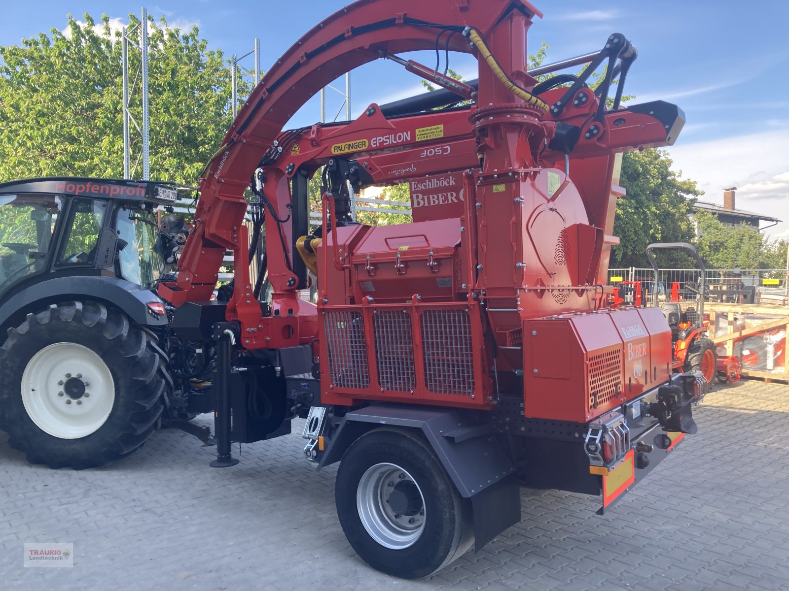 Holzhacker & Holzhäcksler tipa Eschlböck Biber 60 m. Kran, Neumaschine u Mainburg/Wambach (Slika 22)