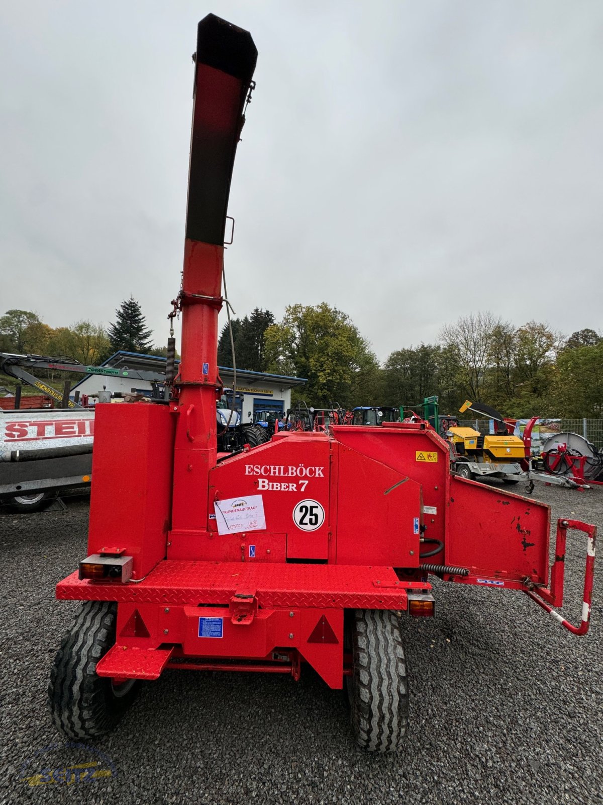 Holzhacker & Holzhäcksler van het type Eschlböck Biber 7, Gebrauchtmaschine in Lindenfels-Glattbach (Foto 7)