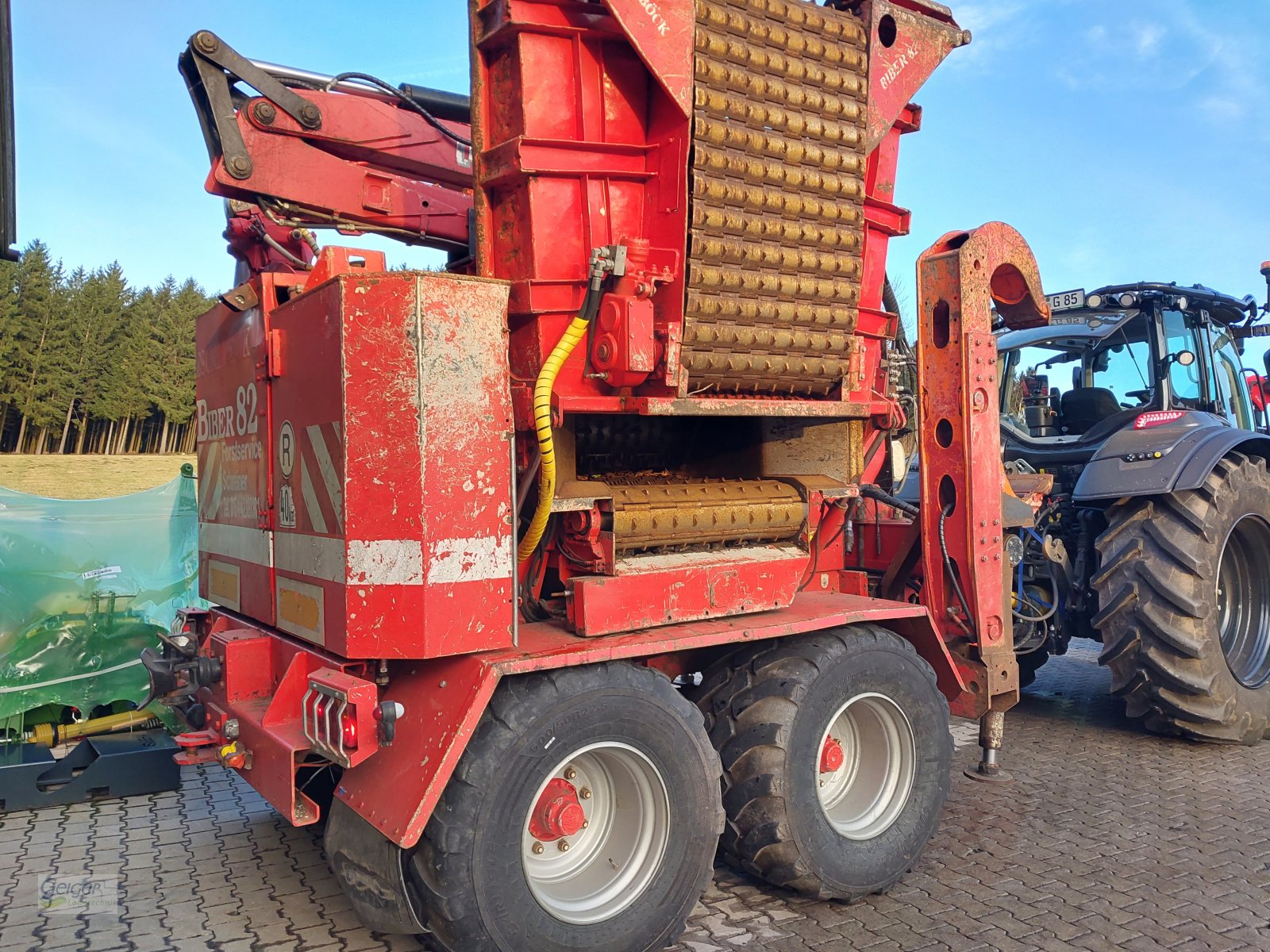 Holzhacker & Holzhäcksler des Typs Eschlböck Biber 82, Gebrauchtmaschine in Drachselsried (Bild 2)