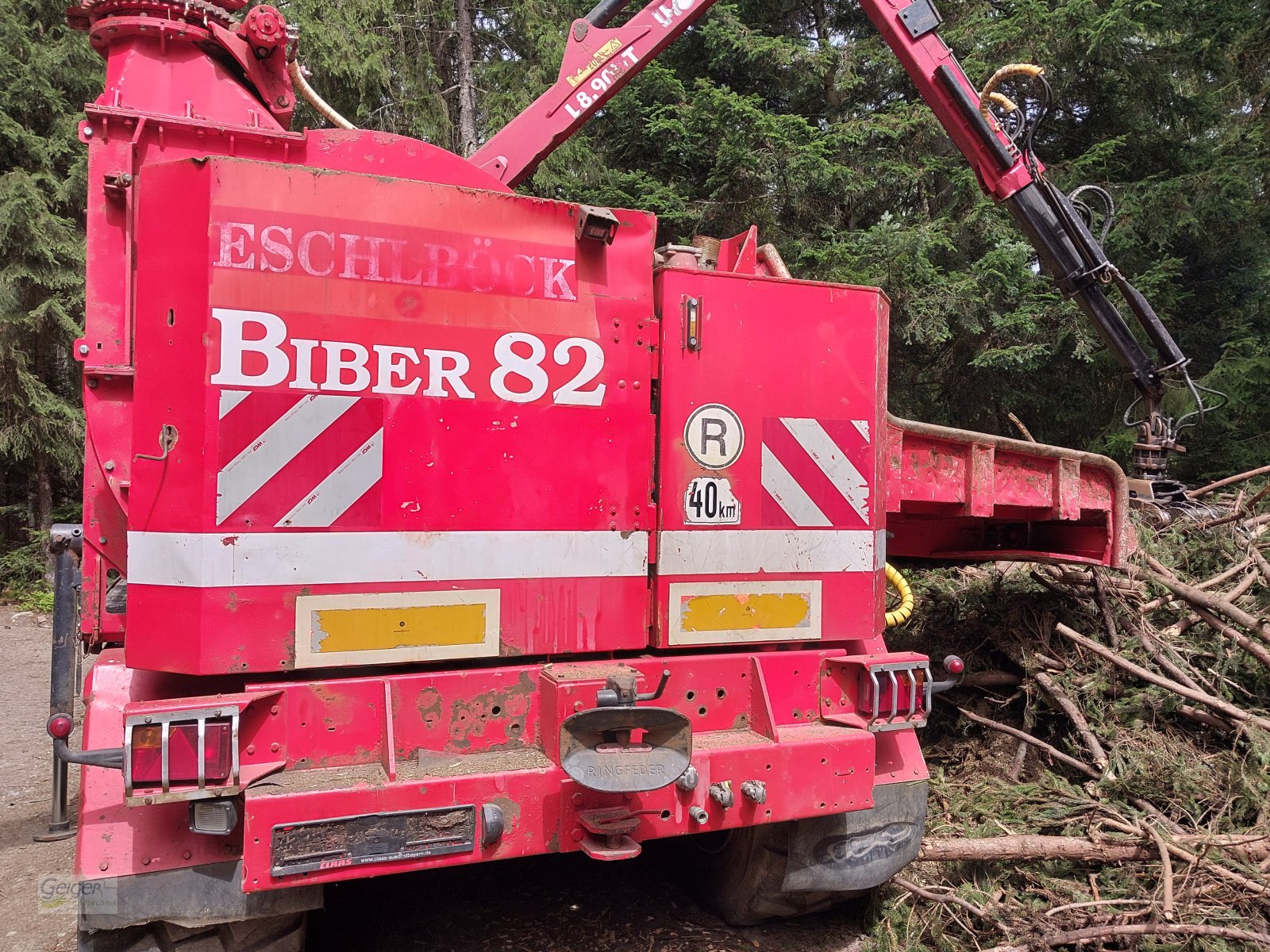 Holzhacker & Holzhäcksler des Typs Eschlböck Biber 82, Gebrauchtmaschine in Drachselsried (Bild 9)