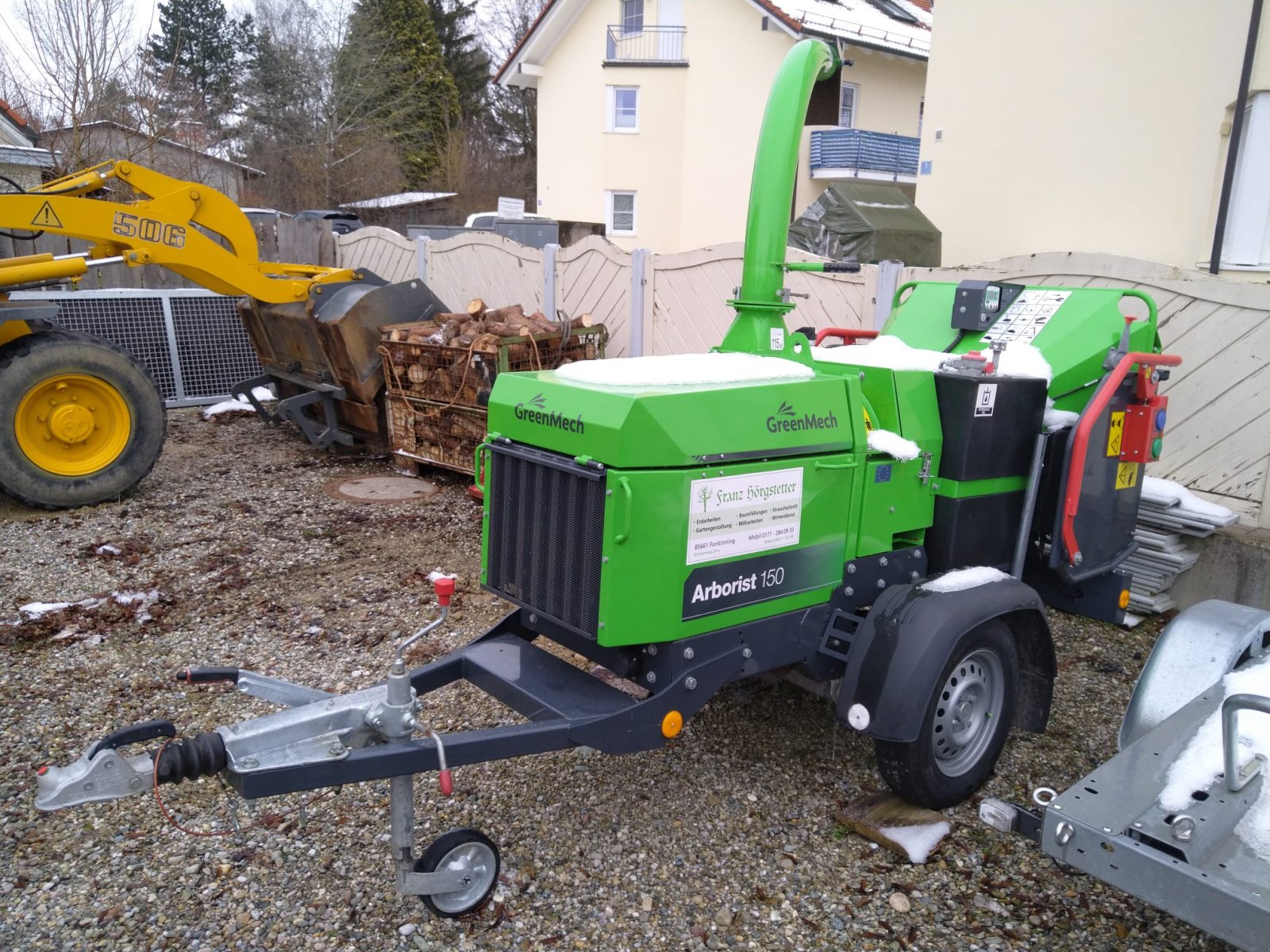 Holzhacker & Holzhäcksler del tipo GreenMech Aborist 150, Gebrauchtmaschine en Forstinning (Imagen 1)