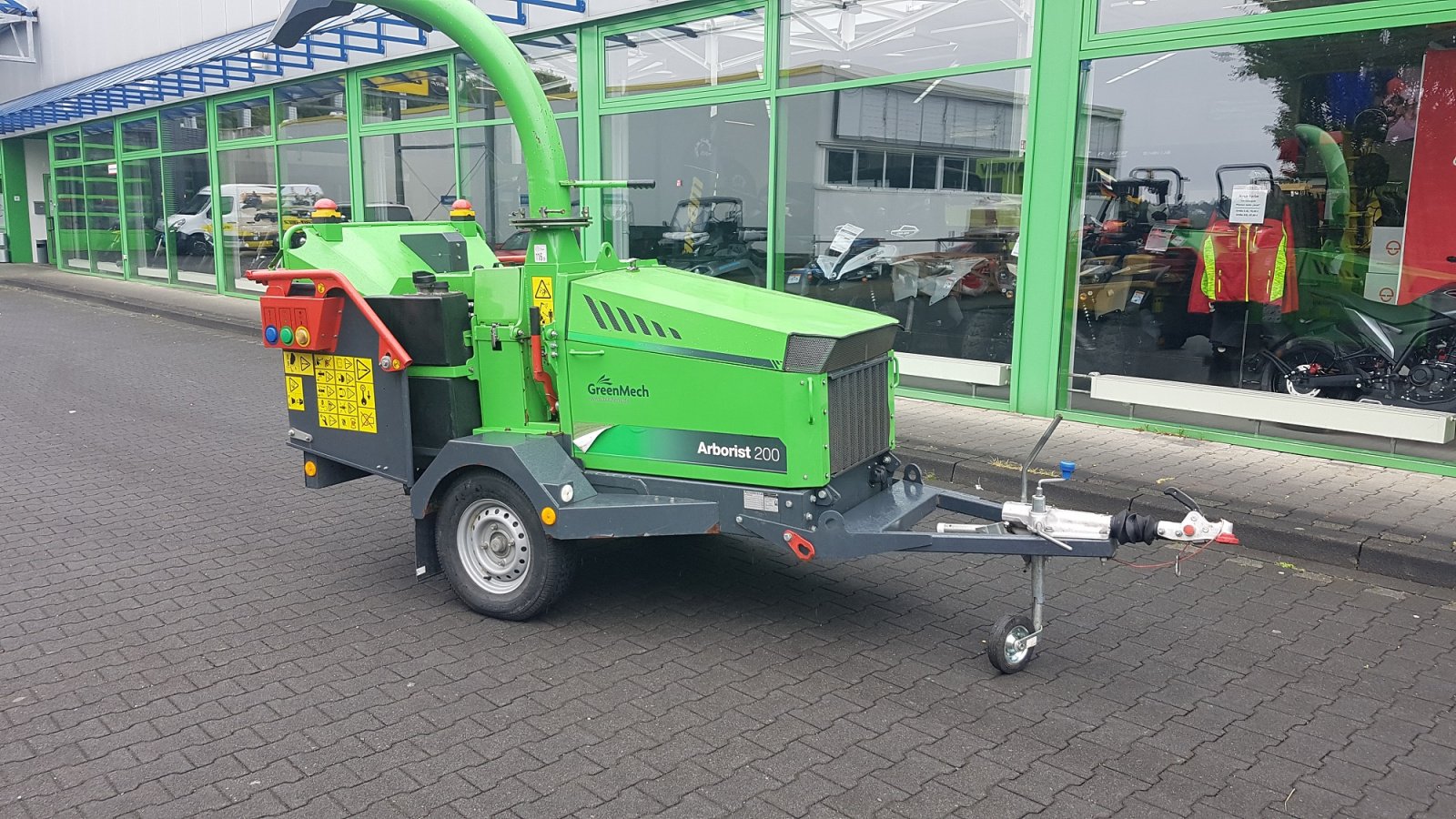 Holzhacker & Holzhäcksler of the type GreenMech Arborist 200, Gebrauchtmaschine in Olpe (Picture 1)