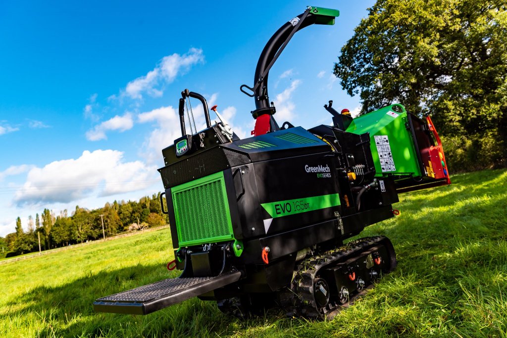 Holzhacker & Holzhäcksler del tipo GreenMech EVO165 Raupenfahrwerk  Ausstellungsgerät, Neumaschine en Olpe (Imagen 20)