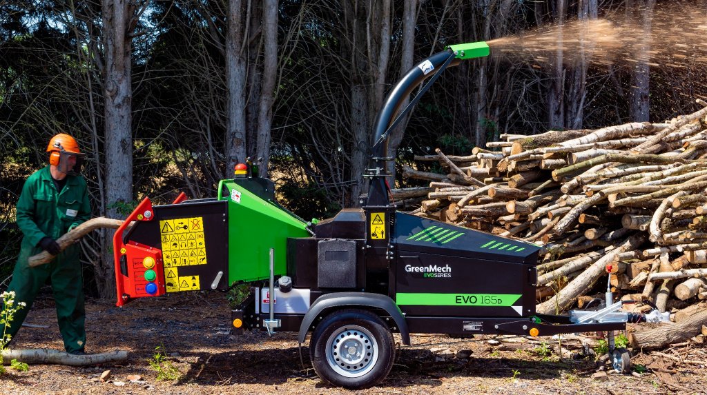 Holzhacker & Holzhäcksler typu GreenMech EVO165 Raupenfahrwerk  Ausstellungsgerät, Neumaschine v Olpe (Obrázek 21)