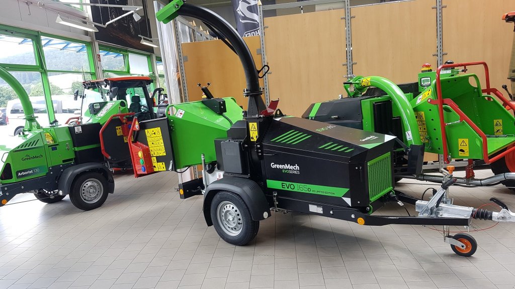 Holzhacker & Holzhäcksler des Typs GreenMech EVO165 Raupenfahrwerk  Ausstellungsgerät, Neumaschine in Olpe (Bild 24)