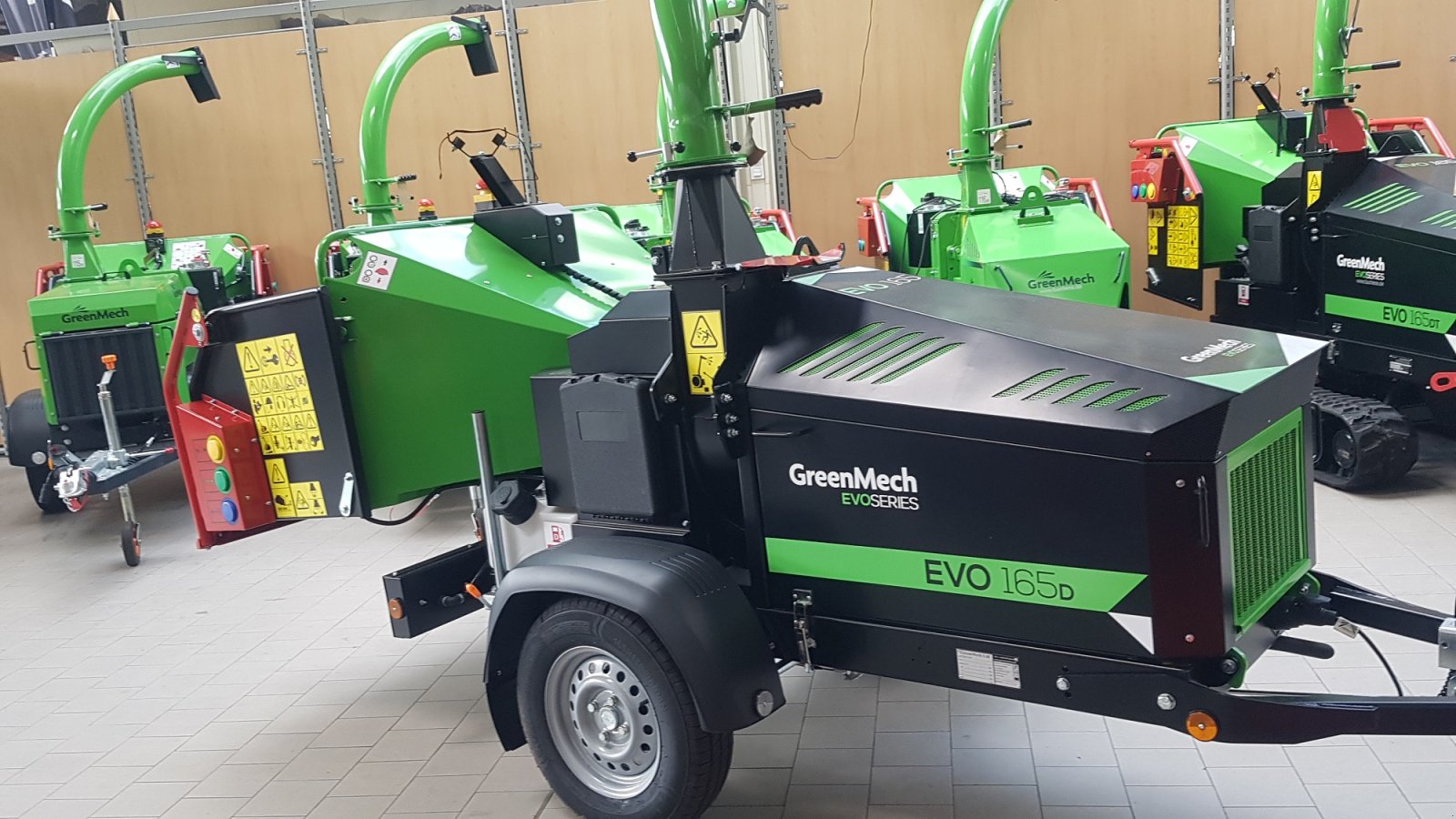 Holzhacker & Holzhäcksler a típus GreenMech EVO165D, Gebrauchtmaschine ekkor: Olpe (Kép 10)