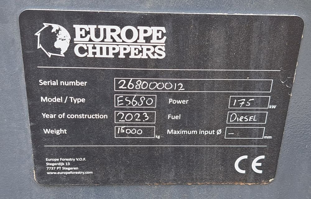 Holzhacker & Holzhäcksler tip GTW Europe ES 680, Vorführmaschine in Freiberg (Poză 15)