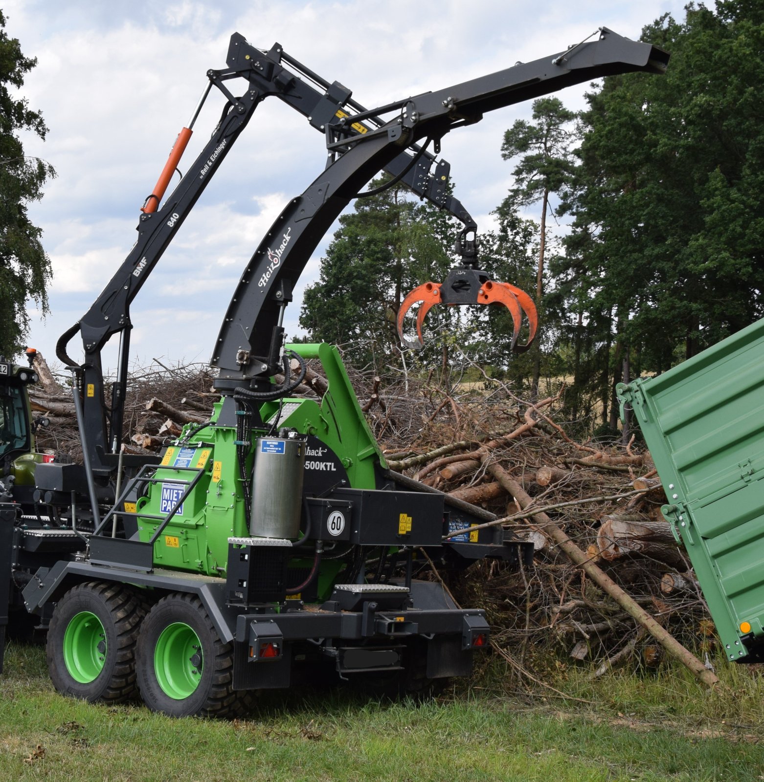 Holzhacker & Holzhäcksler of the type Heizohack HM 10-500 K, Gebrauchtmaschine in Nittenau (Picture 3)