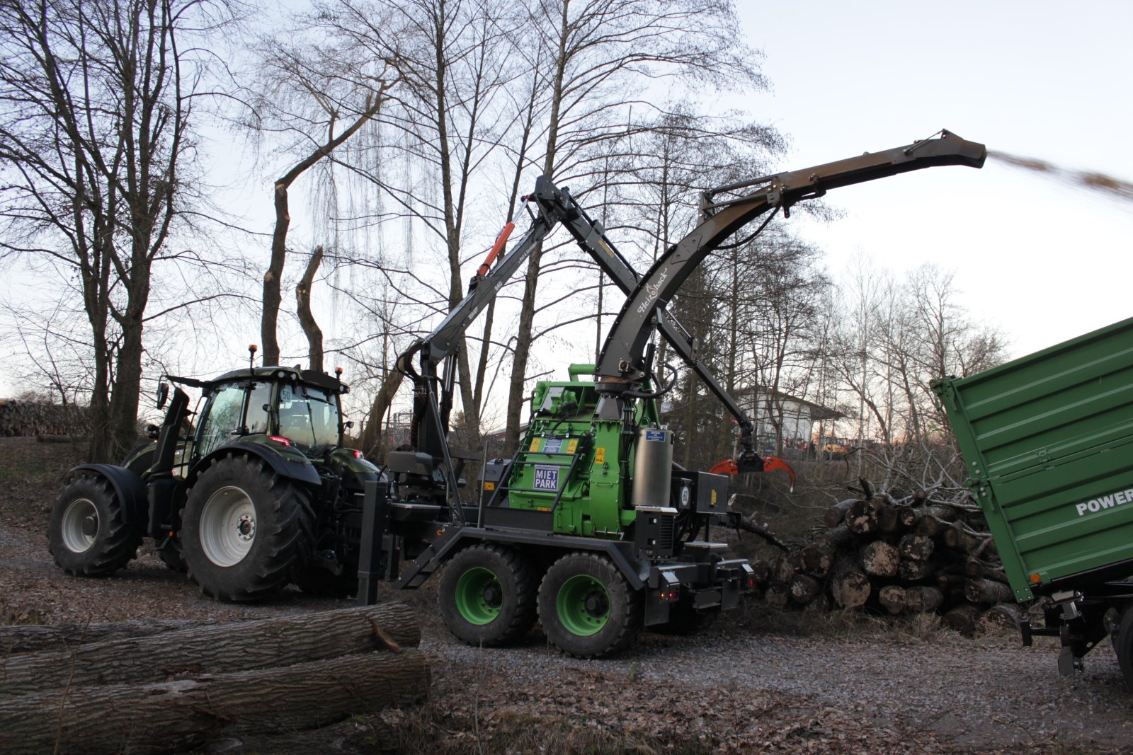 Holzhacker & Holzhäcksler des Typs Heizohack HM 10-500 K, Gebrauchtmaschine in Nittenau (Bild 3)