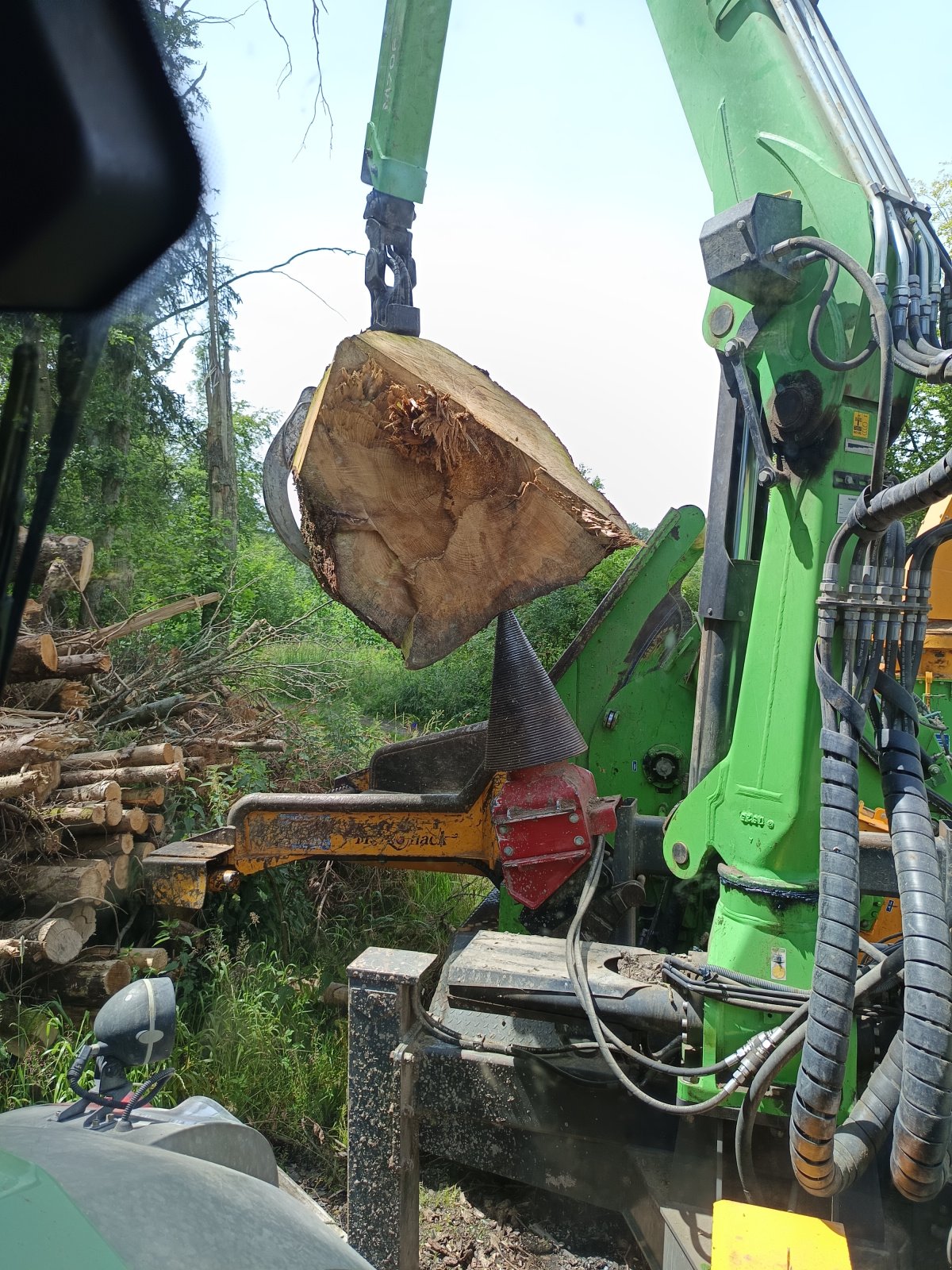 Holzhacker & Holzhäcksler van het type Heizohack HM 10-500 K, Gebrauchtmaschine in Nesselwangen (Foto 3)