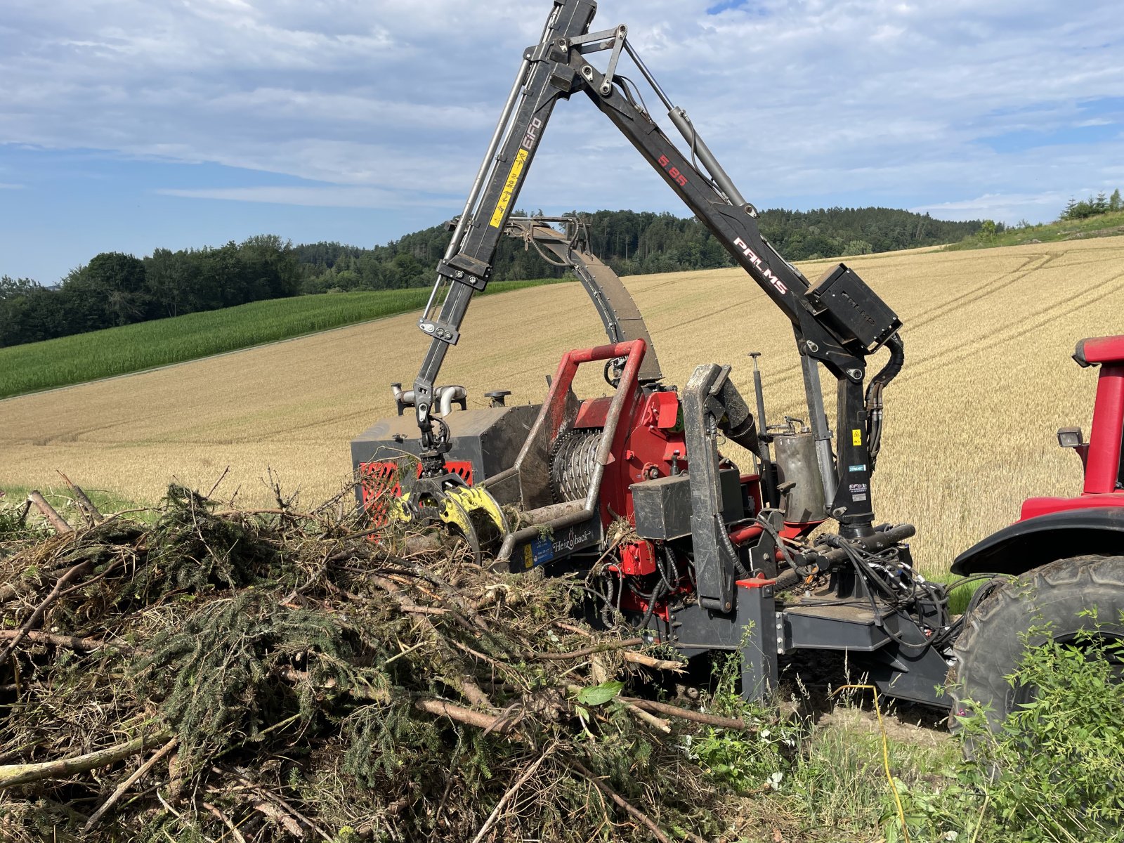 Holzhacker & Holzhäcksler del tipo Heizohack HM 10-500 K, Gebrauchtmaschine In Baiershofen (Immagine 3)