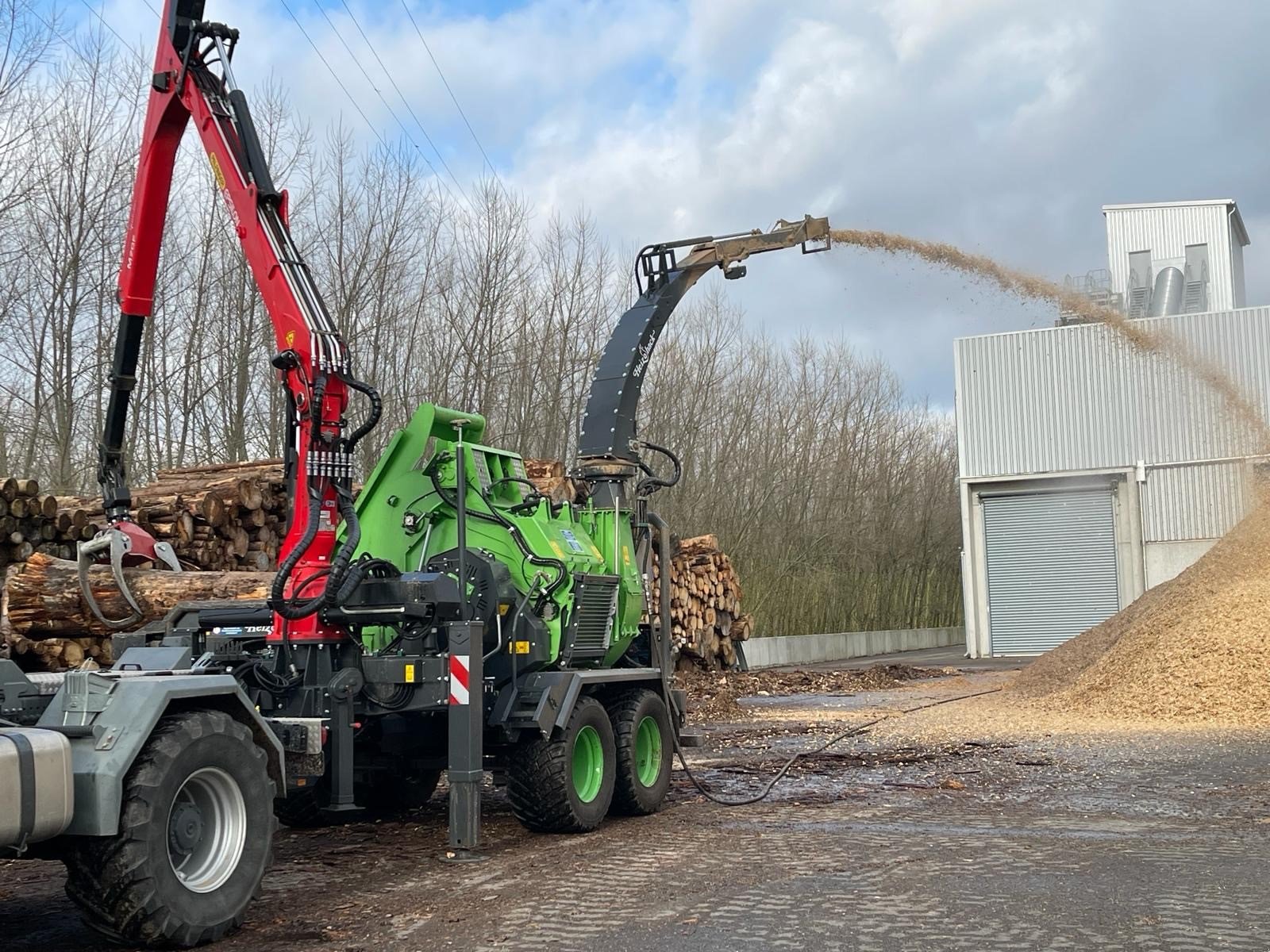 Holzhacker & Holzhäcksler typu Heizohack HM 10-860 KTL, Gebrauchtmaschine w Stadtlohn (Zdjęcie 4)