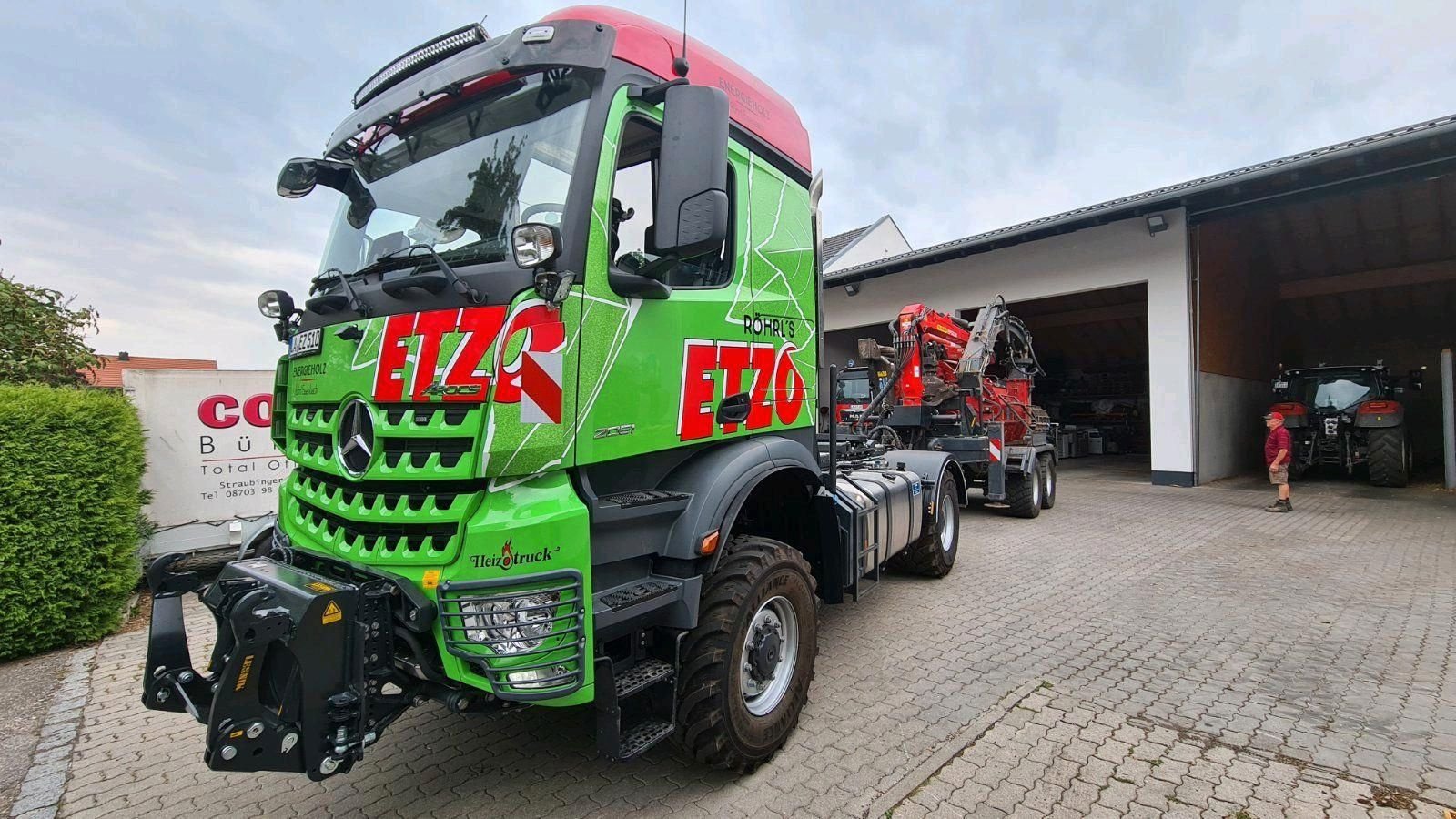 Holzhacker & Holzhäcksler van het type Heizomat HeizoTruck V1 Agrotruck mit HEIZOHACK HM 14-860 K Heizomat Hacker, Gebrauchtmaschine in Essenbach (Foto 5)