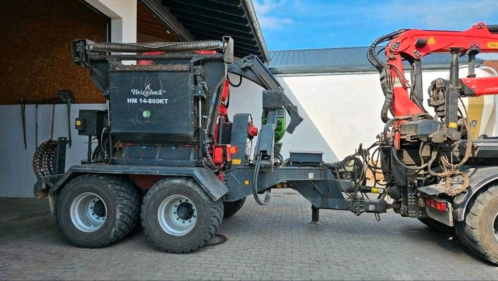 Holzhacker & Holzhäcksler van het type Heizomat HeizoTruck V1 Agrotruck mit HEIZOHACK HM 14-860 K Heizomat Hacker, Gebrauchtmaschine in Essenbach (Foto 7)