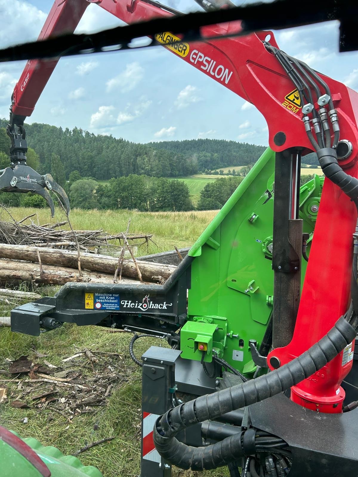 Holzhacker & Holzhäcksler typu Heizomat HM 8-500 KFL, Gebrauchtmaschine v Weismain (Obrázek 3)