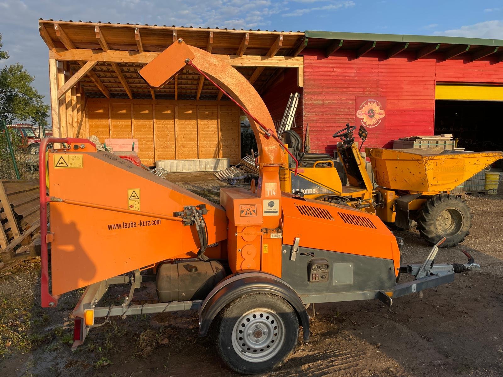 Holzhacker & Holzhäcksler van het type Jensen A 530 XL, Gebrauchtmaschine in Matzen (Foto 5)