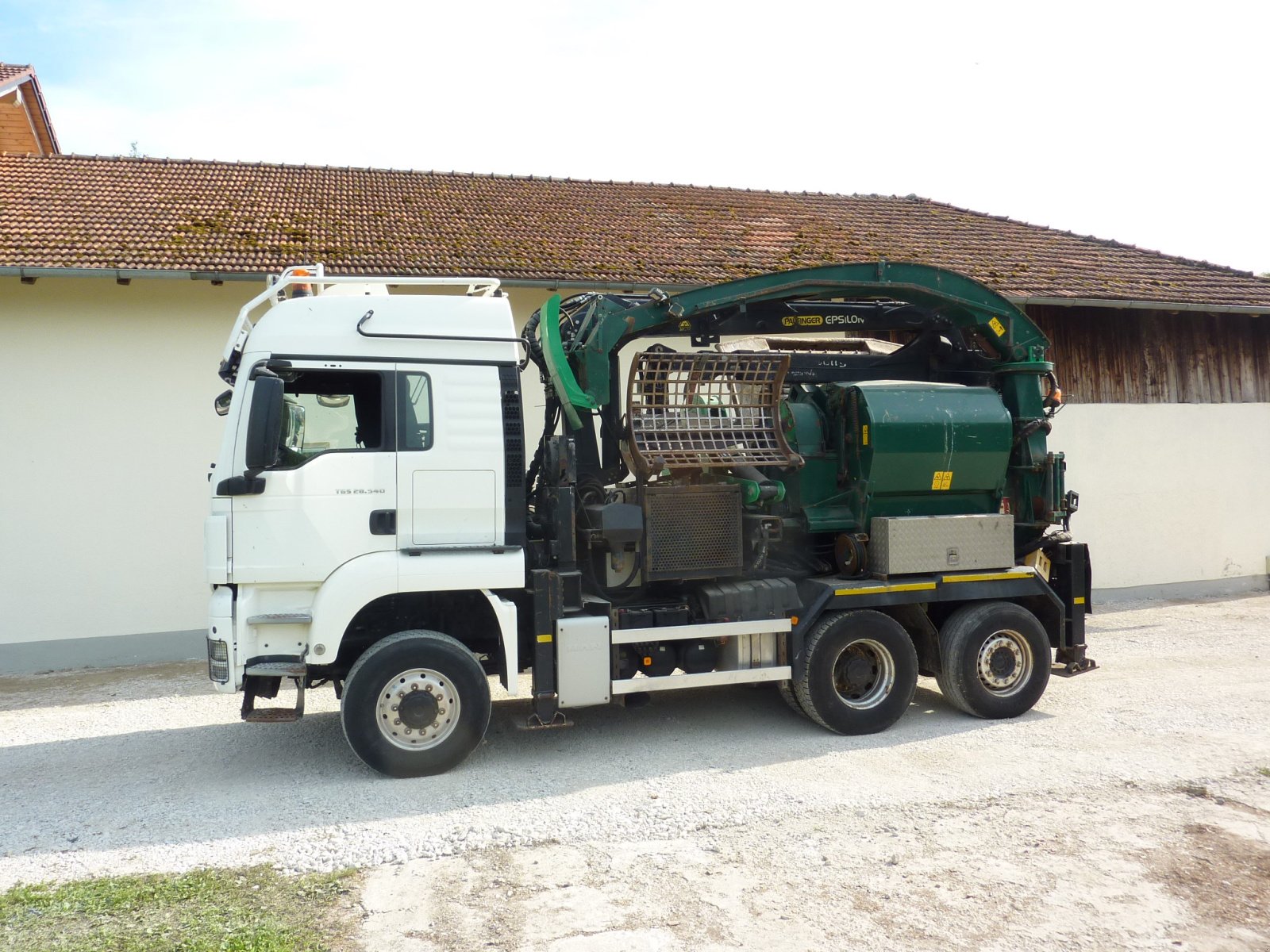 Holzhacker & Holzhäcksler Türe ait Jenz Chippertruck 583, Gebrauchtmaschine içinde Bockhorn (resim 1)