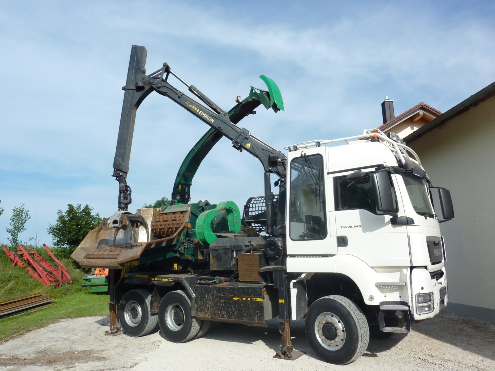 Holzhacker & Holzhäcksler a típus Jenz Chippertruck 583, Gebrauchtmaschine ekkor: Bockhorn (Kép 4)