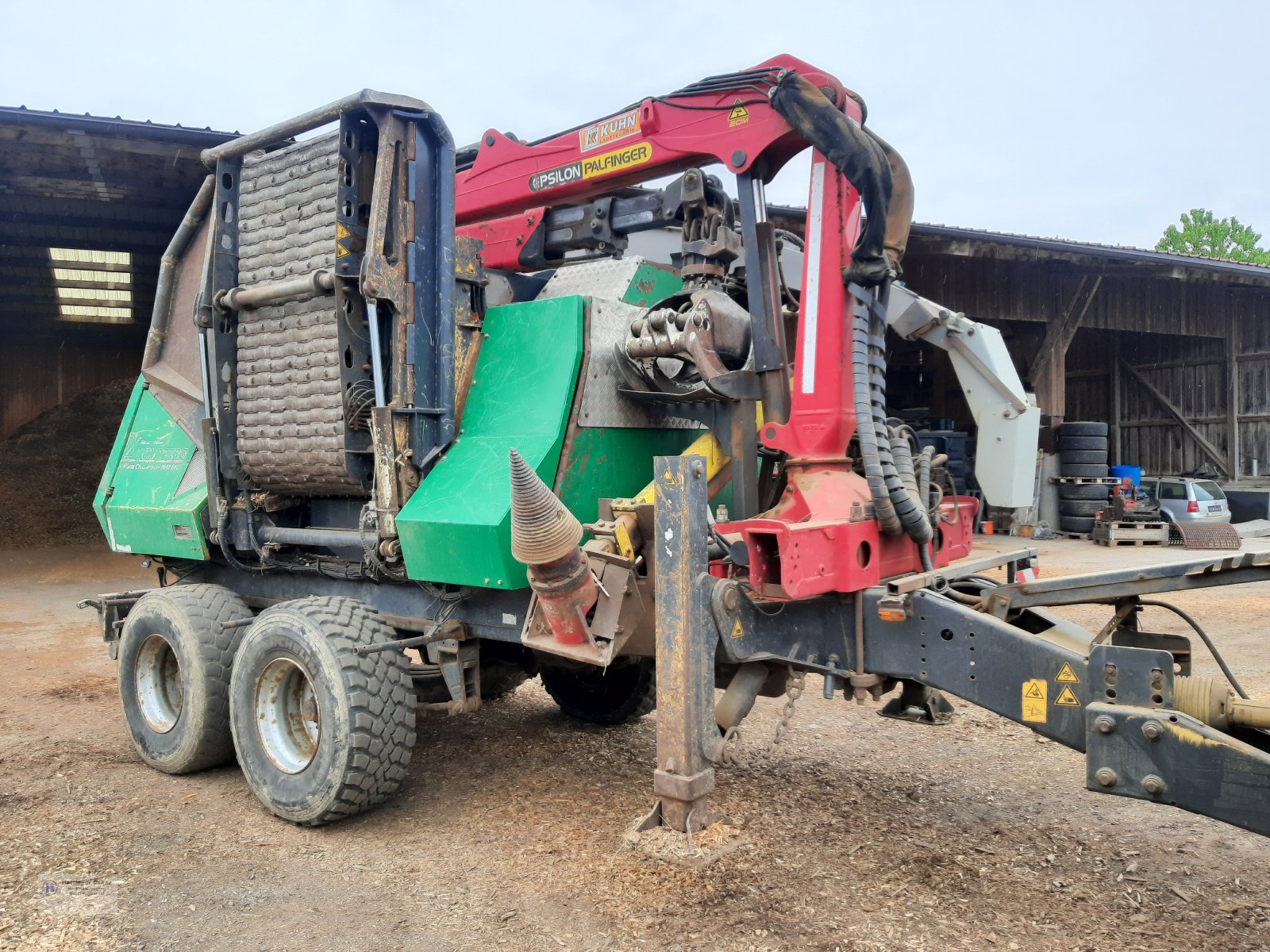 Holzhacker & Holzhäcksler des Typs Komptech Chippo 510 C, Gebrauchtmaschine in Aistersheim (Bild 2)