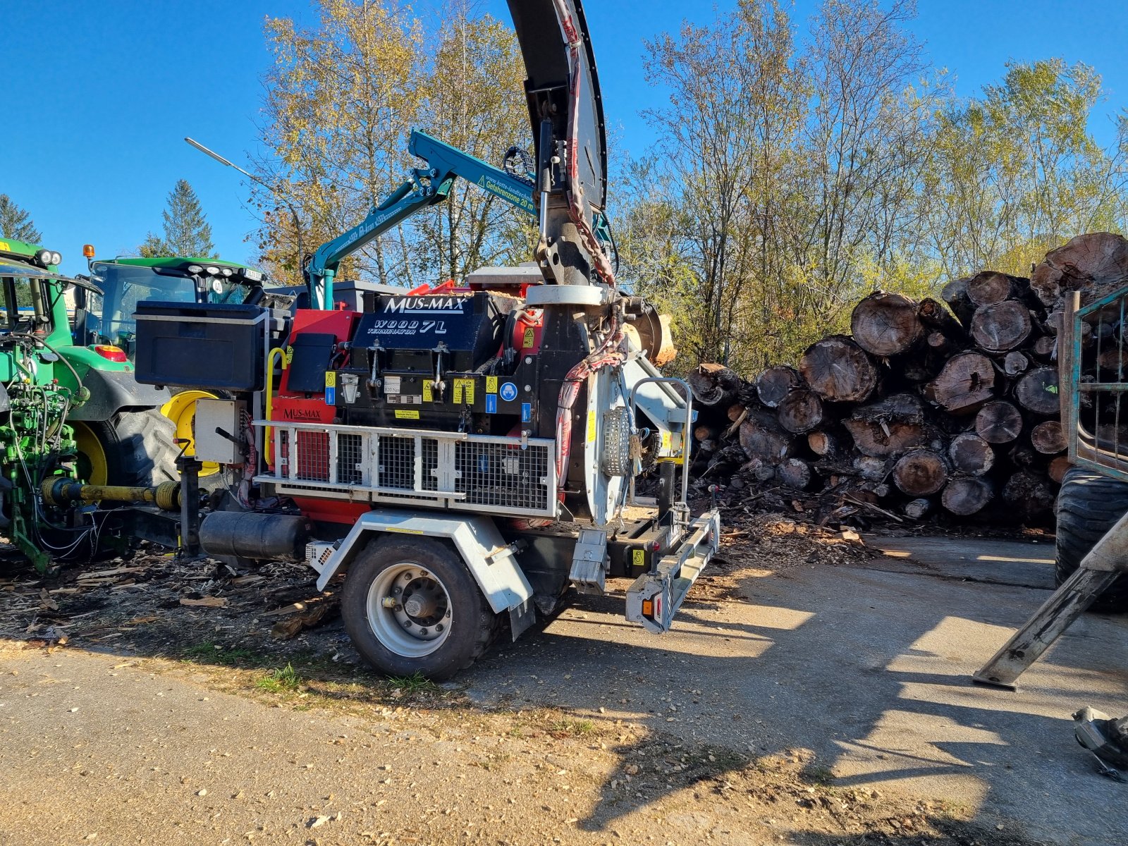 Holzhacker & Holzhäcksler a típus MUS MAX Wt 7L, Gebrauchtmaschine ekkor: Lenggries (Kép 1)