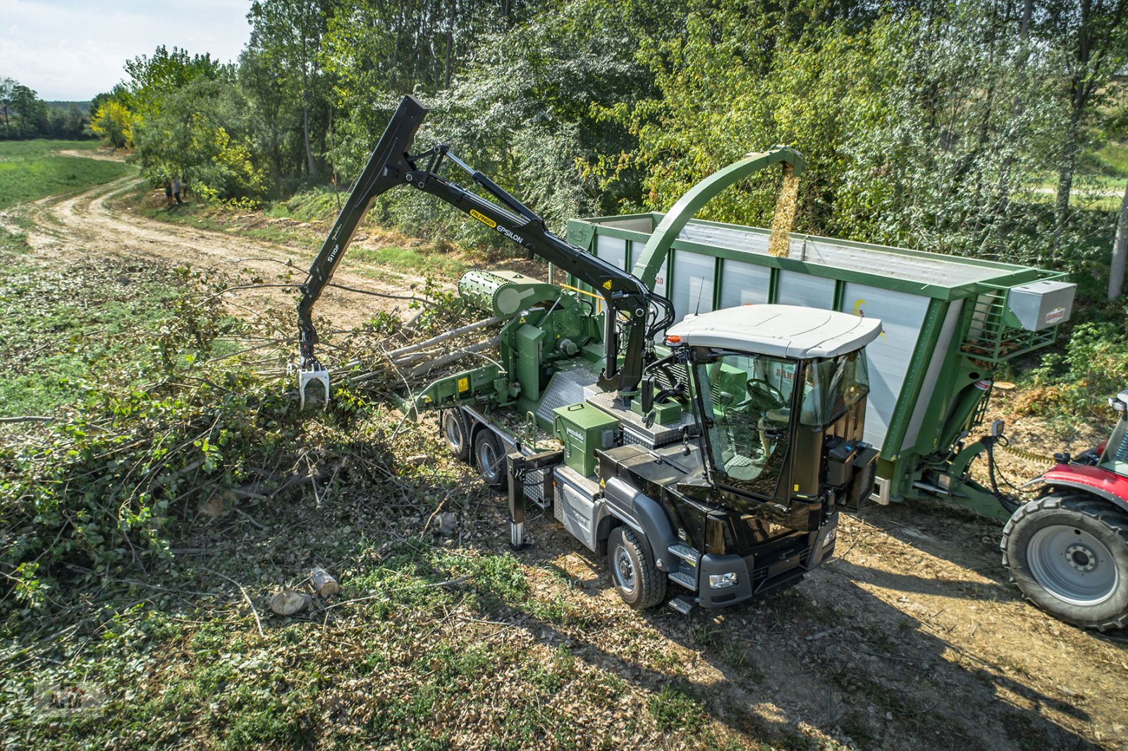 Holzhacker & Holzhäcksler Türe ait Pezzolato Tornado, Neumaschine içinde Gotteszell (resim 2)