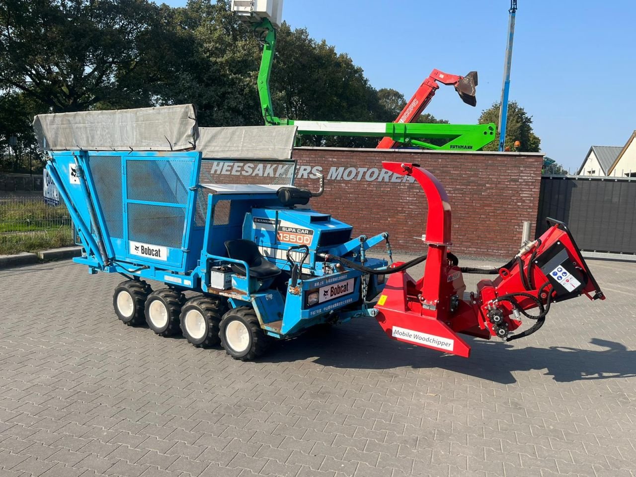 Holzhacker & Holzhäcksler van het type Sonstige bobcat / Kaneko 1350D, Gebrauchtmaschine in Nederweert (Foto 9)