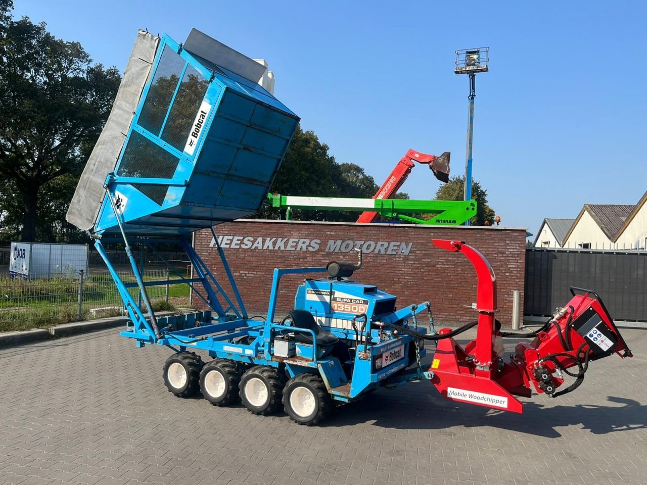 Holzhacker & Holzhäcksler van het type Sonstige bobcat / Kaneko 1350D, Gebrauchtmaschine in Nederweert (Foto 7)