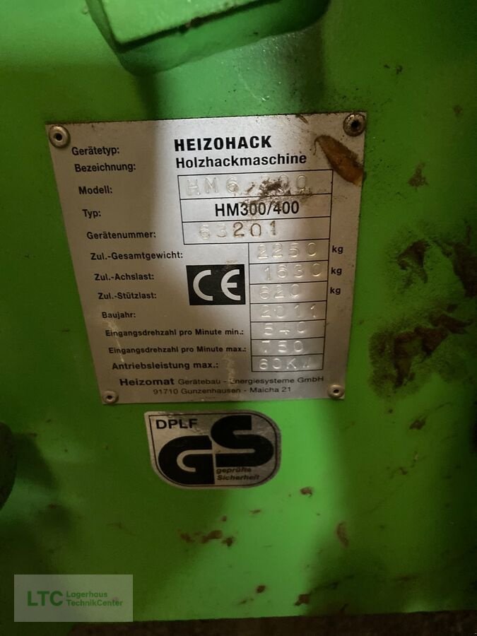 Holzhacker & Holzhäcksler a típus Sonstige Heizohack HM 6 300 D, Gebrauchtmaschine ekkor: Korneuburg (Kép 2)