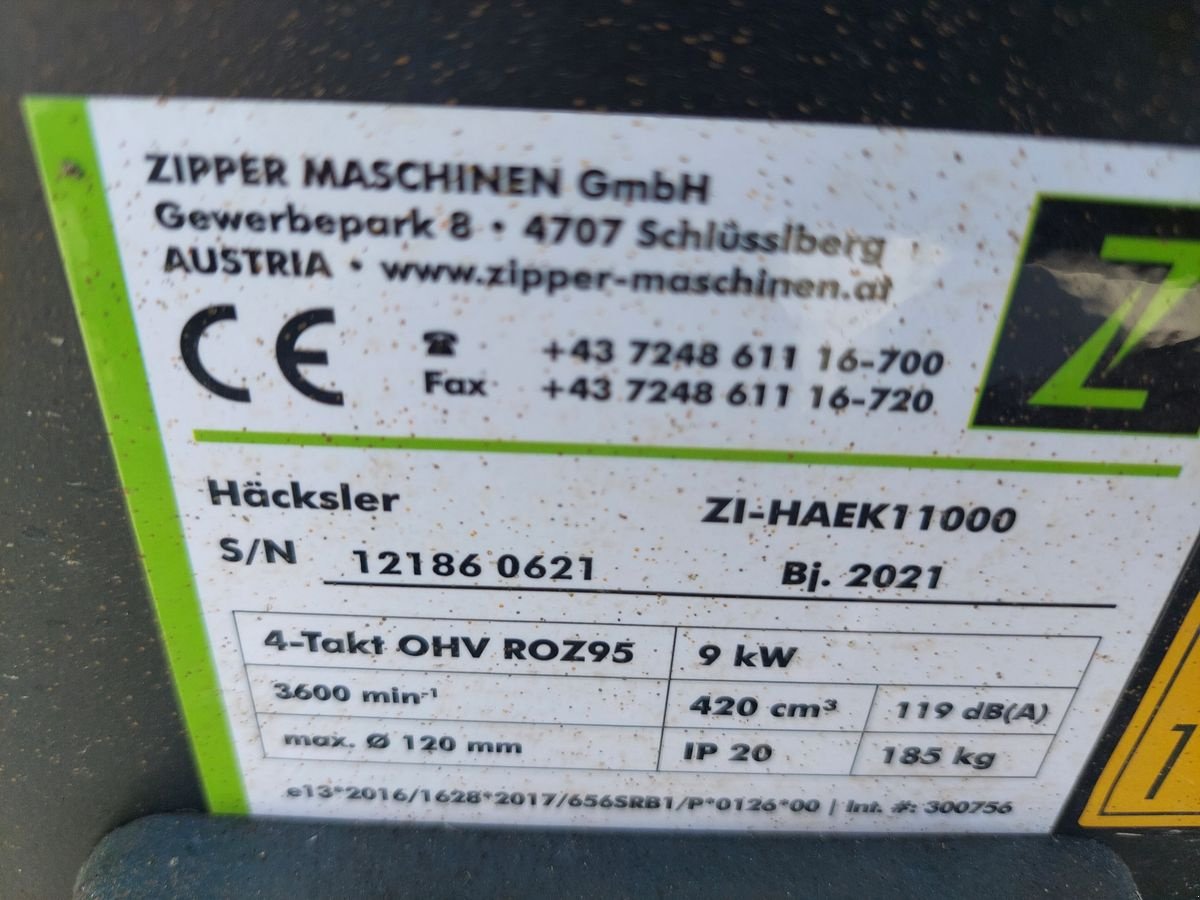 Holzhacker & Holzhäcksler typu Sonstige ZI-HAEK1 1000, Gebrauchtmaschine v Strem (Obrázek 4)