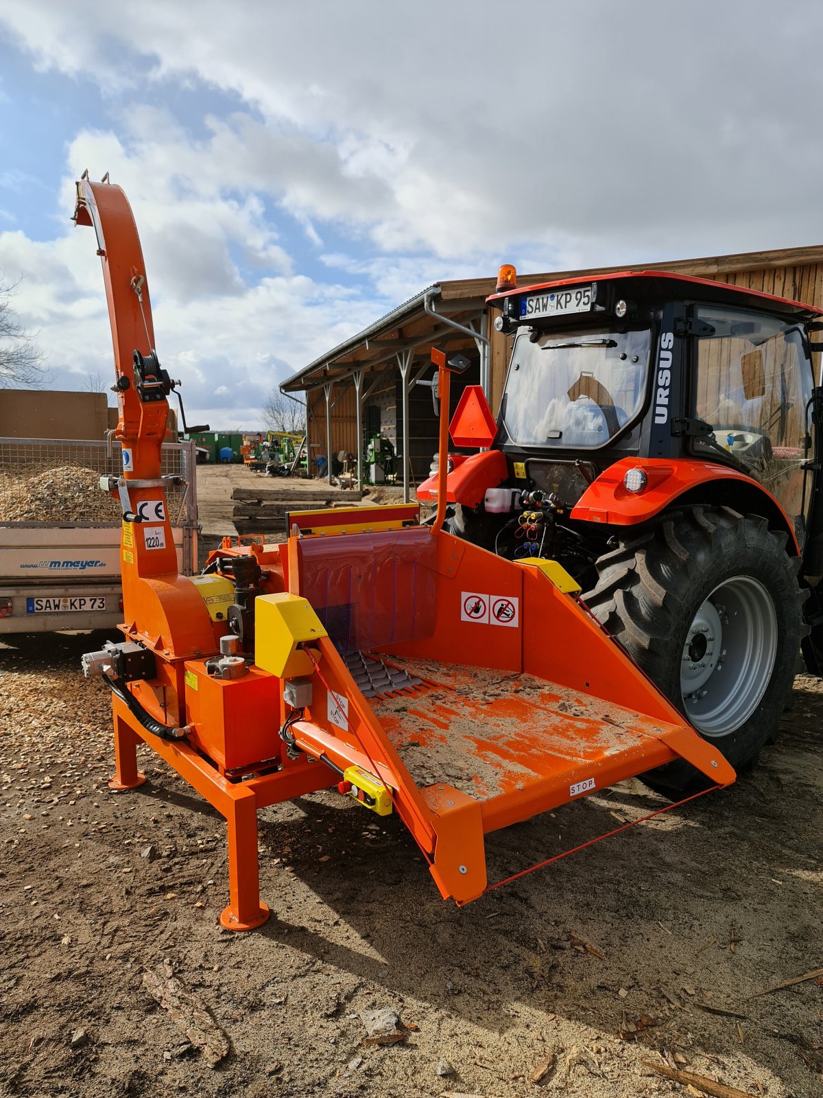 Holzhacker & Holzhäcksler typu Teknamotor 280RBG Holzschredder, Gebrauchtmaschine w Salzwedel (Zdjęcie 1)