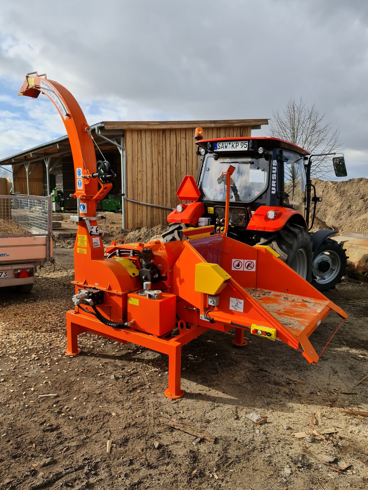 Holzhacker & Holzhäcksler tip Teknamotor 280RBG Holzschredder, Gebrauchtmaschine in Salzwedel (Poză 2)